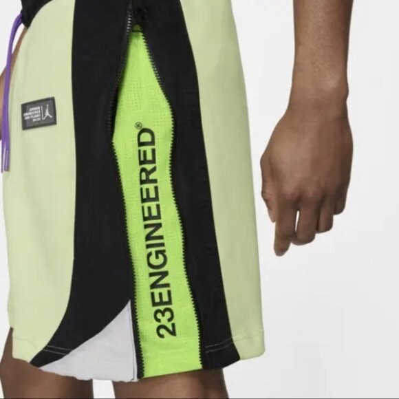 Jordan 23 Engineered Fleece Shorts Green Size Small Mens - Picture 9 of 9